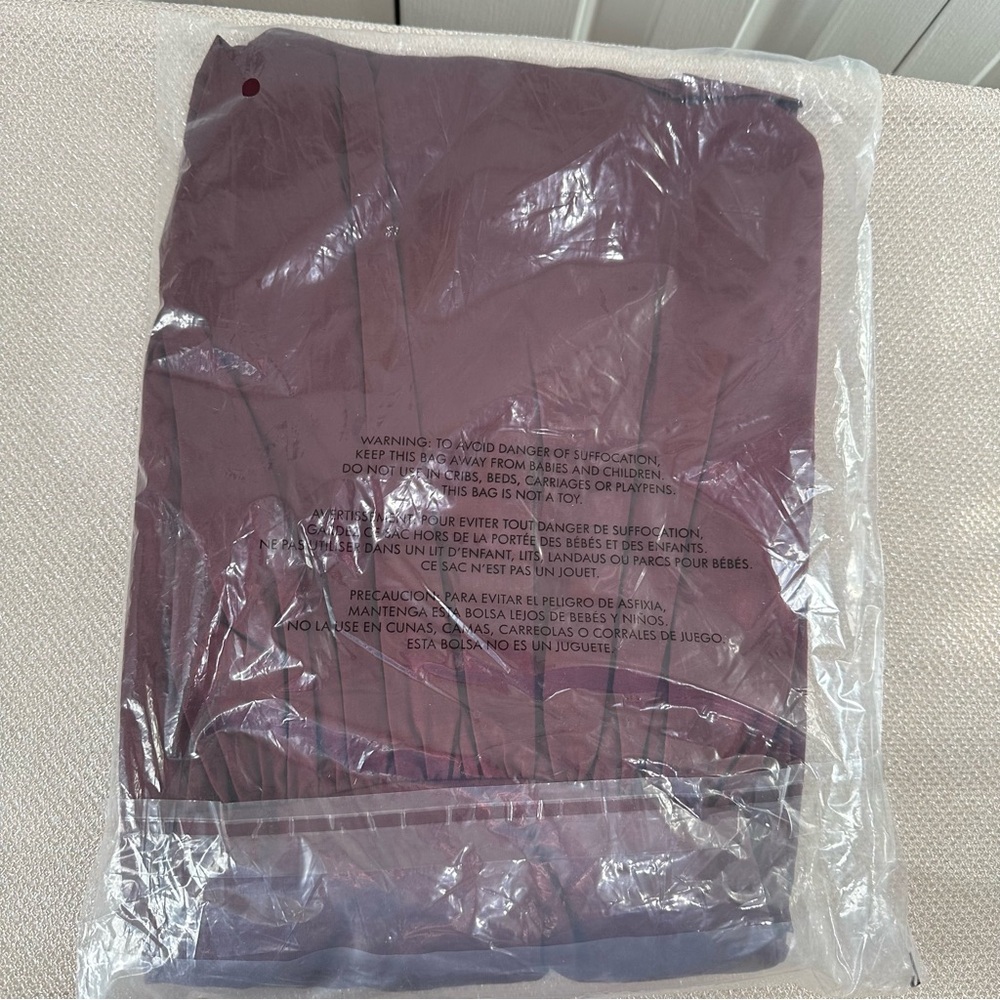 We Wore What Sleeveless Keyhole Midi Dress - eggplant burgundy Jersey size small - Picture 6 of 9
